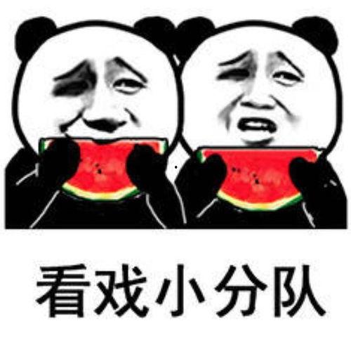 必须吃瓜表情包