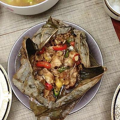 吃瓜小熊荷叶鸡,探寻夏日美食新风尚